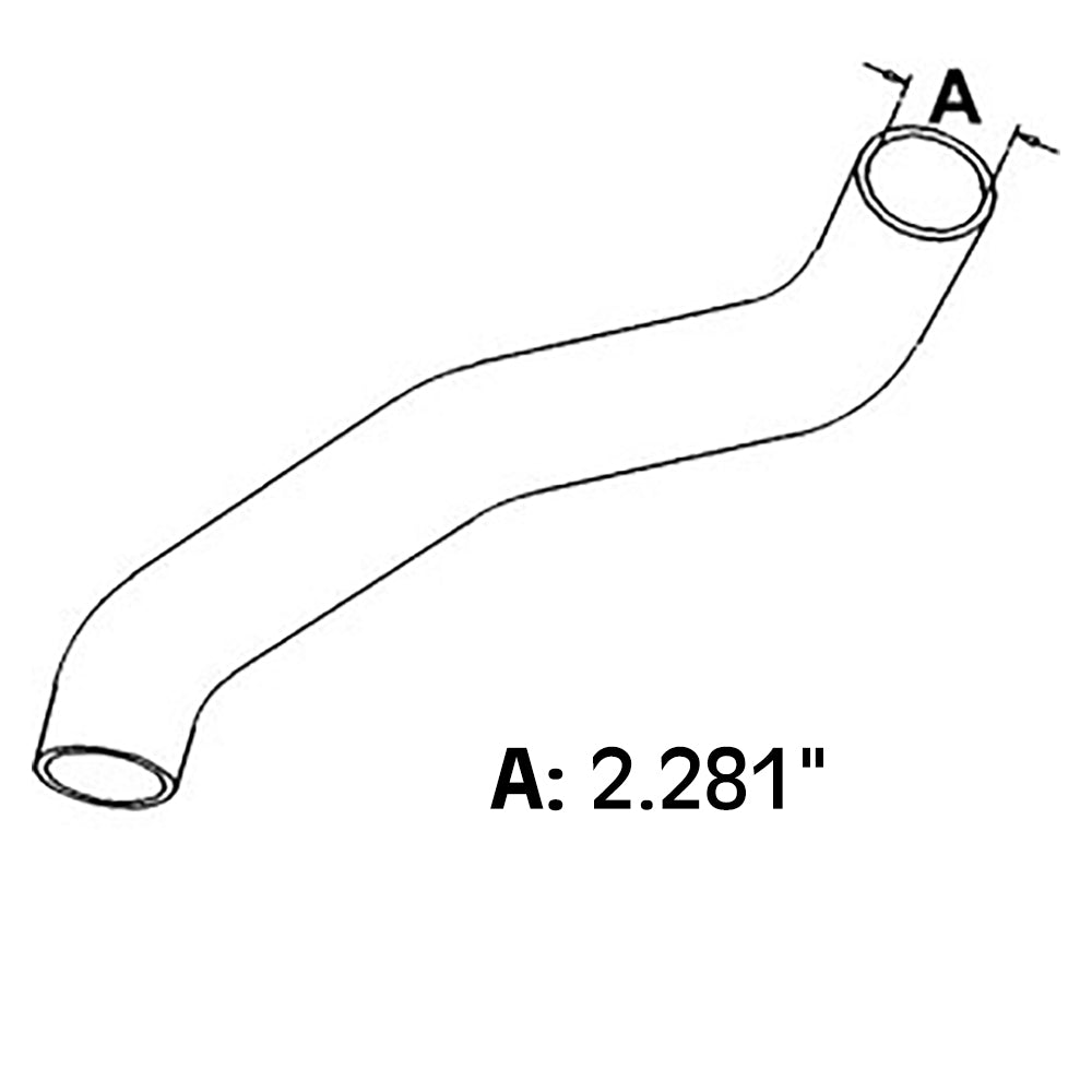 R48427 Radiator Hose Lower Fits John Deere 4320 4520 Tractors