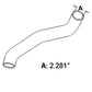 Radiator Hose Lower Fits John Deere Tractors 4320 4520 R48427