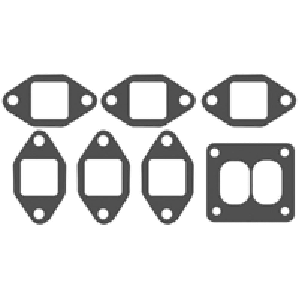 Exhaust Manifold Gasket Set Fits International 1586 1486 1466 1566 1086 966 986