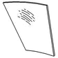 Glass L62577 Fits John Deere 2355 2450 2550 2555 2650 2750 2755 2850 2950 2955