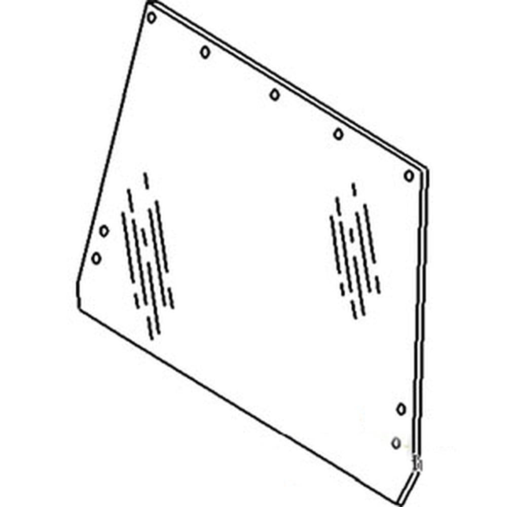 R50758 Fits John Deere Rear w/ Latch Glass for Models 2140, 2350, 2550, 2750, 29
