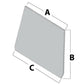 Rear Glass Fits John Deere Replaces AR79738