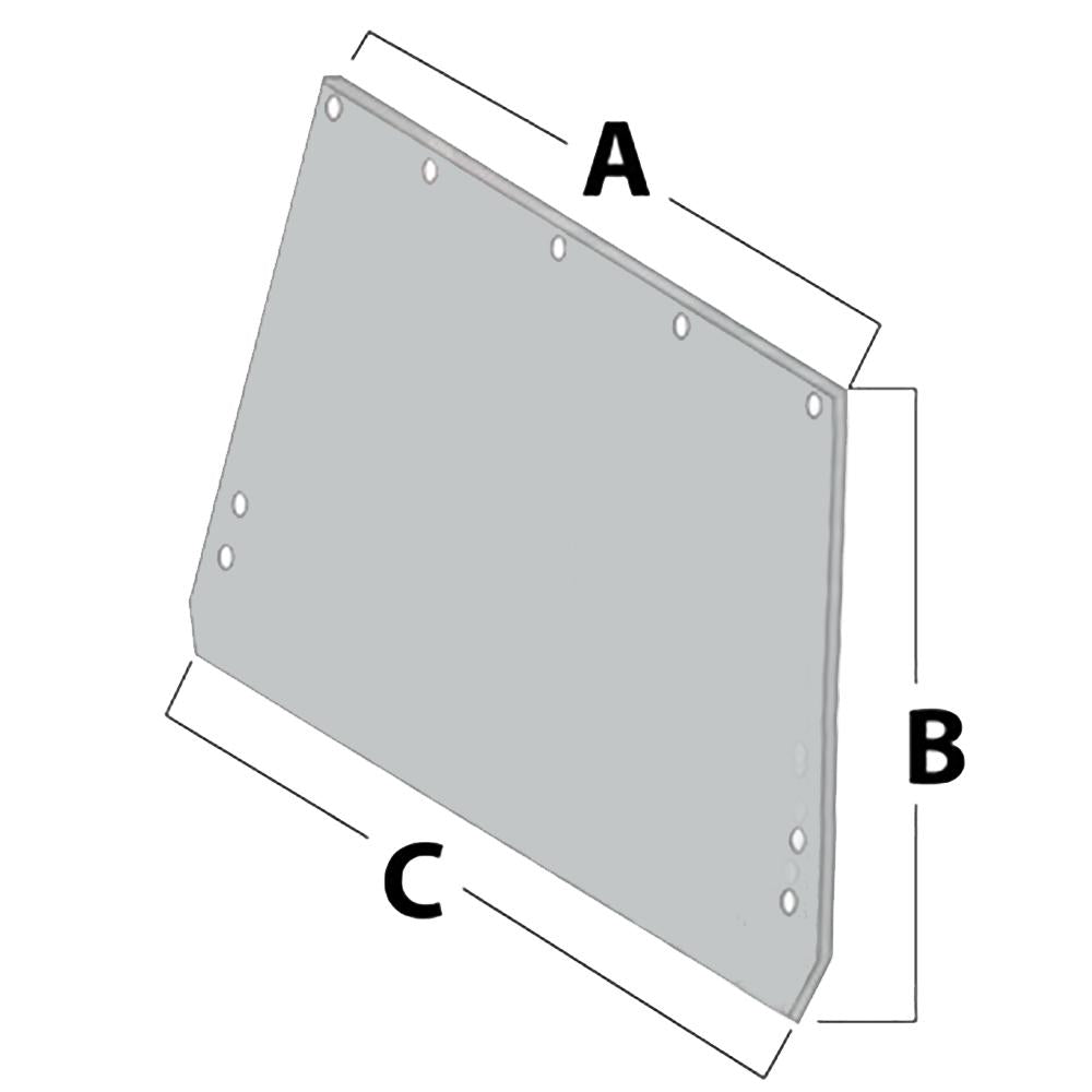 Cab Glass - Rear Window Fits John Deere 4040 4230 4240 4430 4440 4630 R50758
