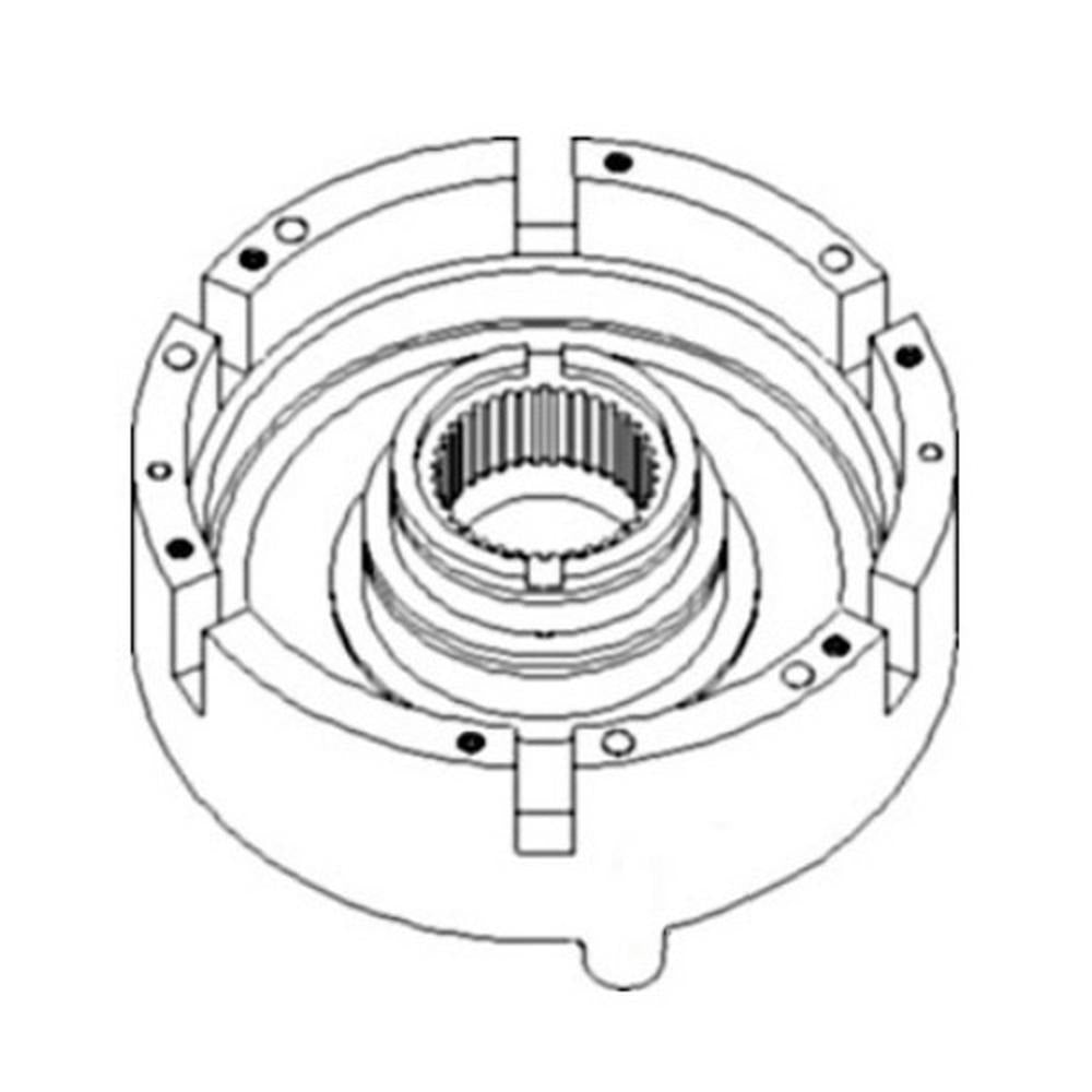 R52471 Front Clutch Pack Drum Fits John Deere 4630 4640 4840 JD760A