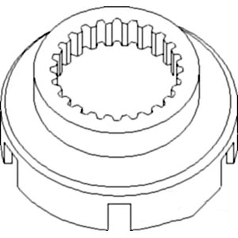 R52499 New Reverse Range Drum Fits John Deere 2510, 2520, 3010, 3020, 4010, 4000