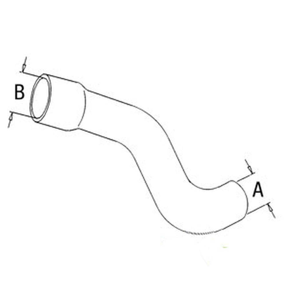 Upper Radiator Hose Fits John Deere Replaces R53407