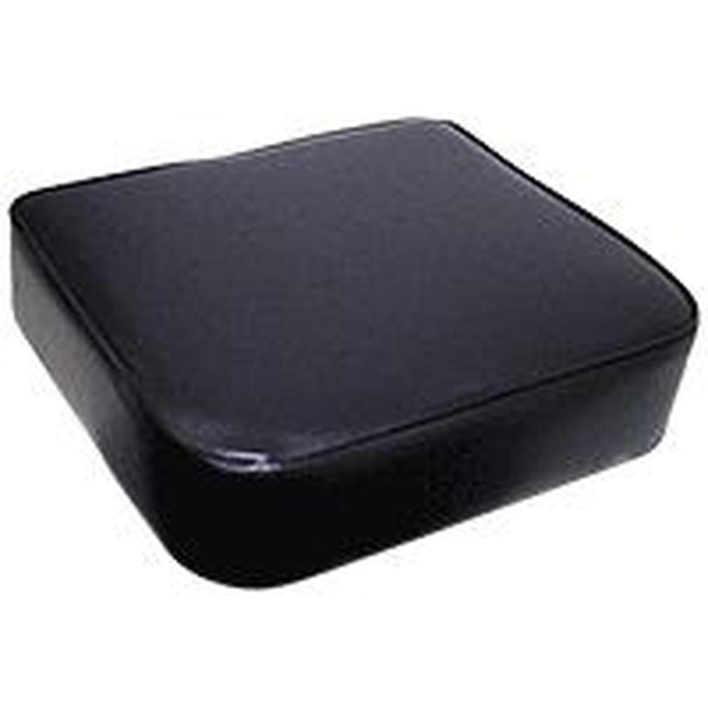R6218 Seat Bottom, Black Vinyl on Wood - Fits Cockshutt Early 30, Early 40