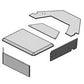 R6230 Cab Foam Kit - Gray Fits Case-IH