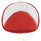 R7073 Red & White Seat Cover - 18" Fits IH / Fits FARMALL