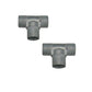 Qty 2: Fuel Tee Fittings Fits John Deere Replaces R71963