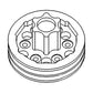 R98586 Fits John Deere Tractor Fan Drive Pulley 4055 4255 4455 4555 4755 495