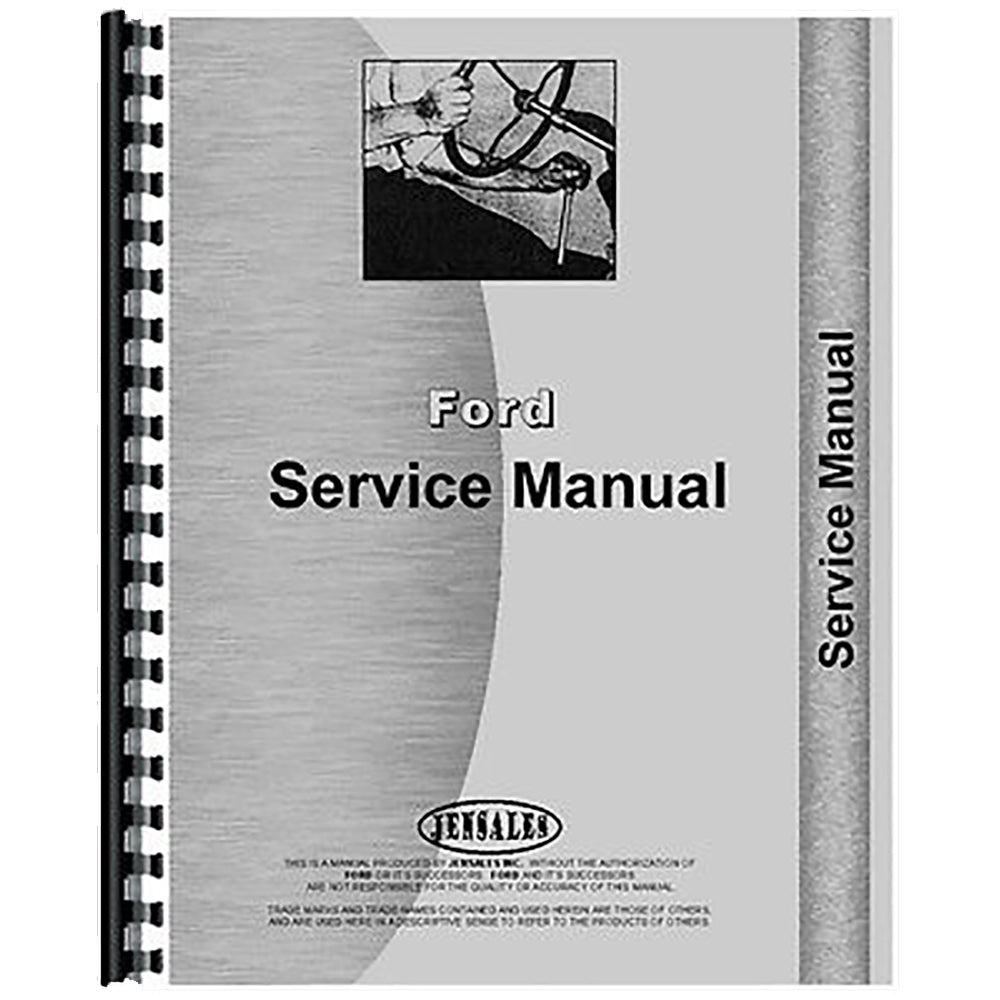 Service Manual for FO S FW20 Fits Ford FW20 FW30 FW40 FW60 4 Wheel Drive Tractor