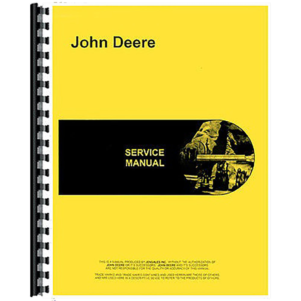 JD-S-SM2030 Service Manual Fits John Deere 8010 Tractor