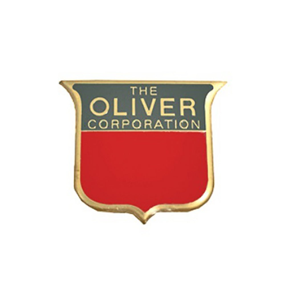 1M523 2 Color Brass Front Emblem for Oliver Tractor 660 77 88 OC-6 Super 44 55