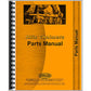 Parts Manual Fits Allis Chalmers FDX 50 Tractors