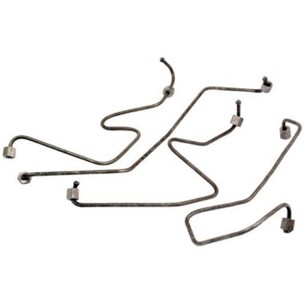 D9NN9A555BA Fuel Injector Line Pipe Kit 4 Cylinder Fits Ford 5600 5610 650 6600