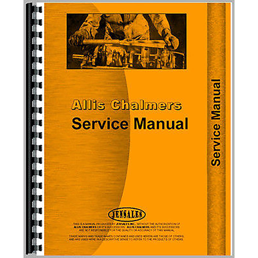 Service Manual Fits Allis Chalmers Replaces AC-S-LP EQUIP