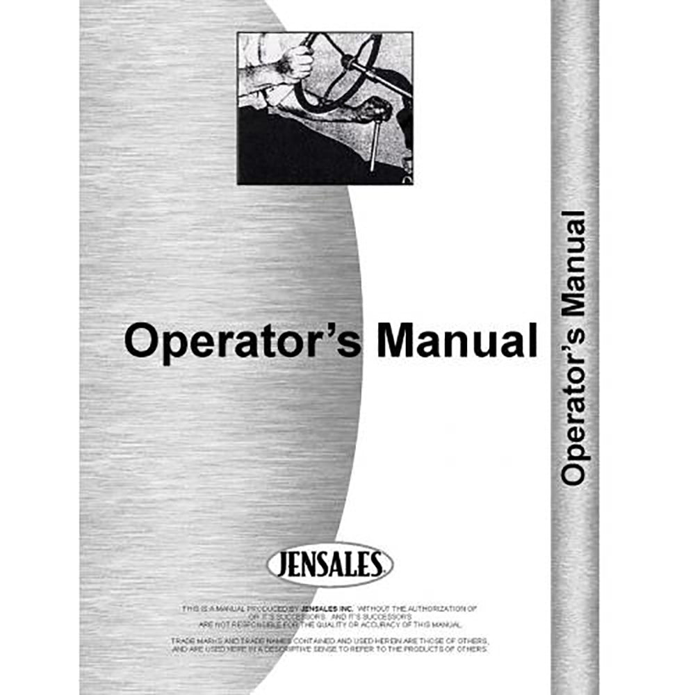 Operators and Parts Manual for Bolens 1050 Lawn & Garden Tractor