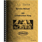 Service Manual Fits Case 380 Tractor