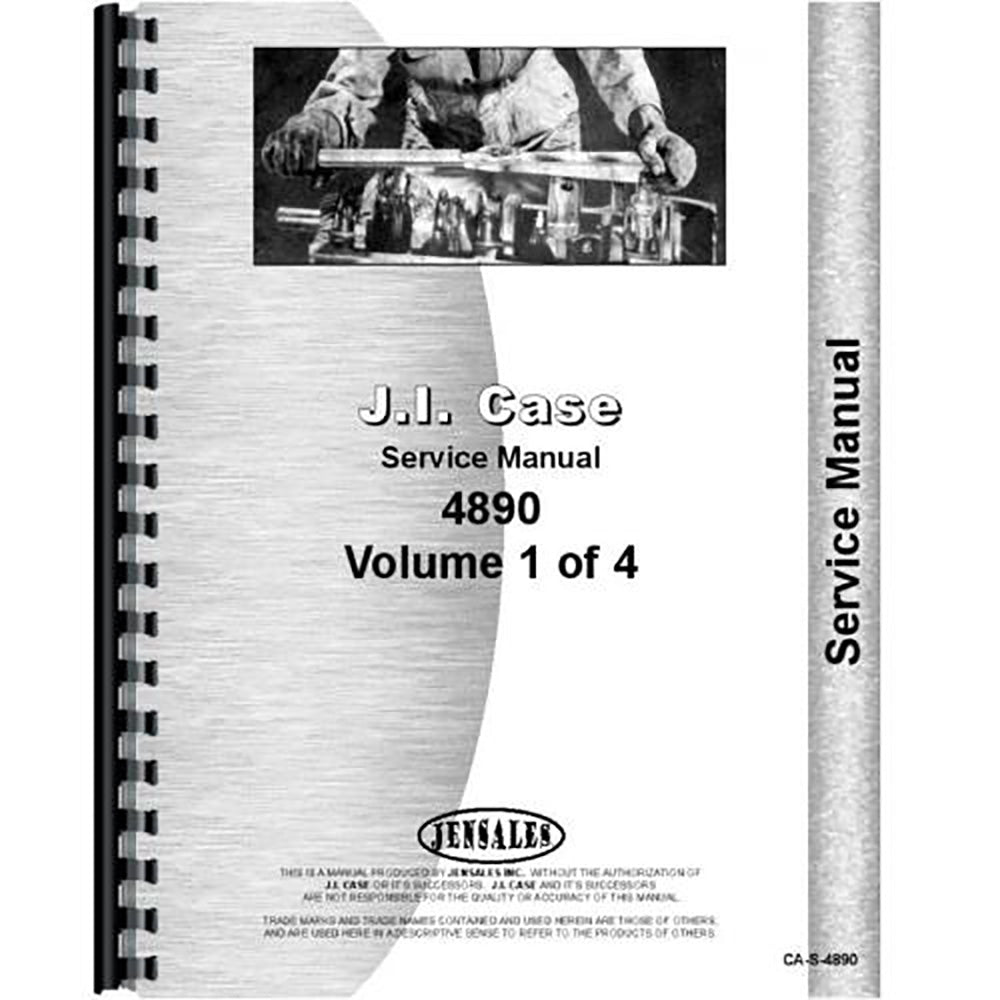 Service Manual Fits Case 4890 Tractor