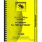 Parts Manual Fits Caterpillar Scraper Model: 613 (SN 72M1-72M4267)