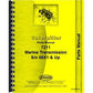 Fits Caterpillar 7211 Transmission Parts Manual (New)