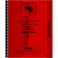 Parts Manual Fits FARMALL 856 Tractor