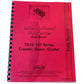 Replacement Parts Manual Fits International Harvester Crawler Model: TD15