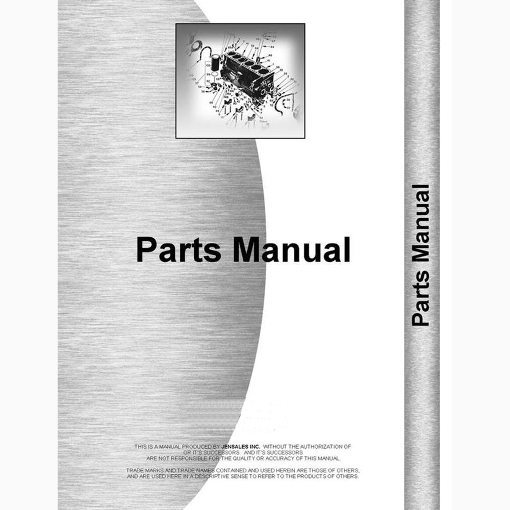 Parts Manual Fits Massey Ferguson Replaces MH-P-FERG 40