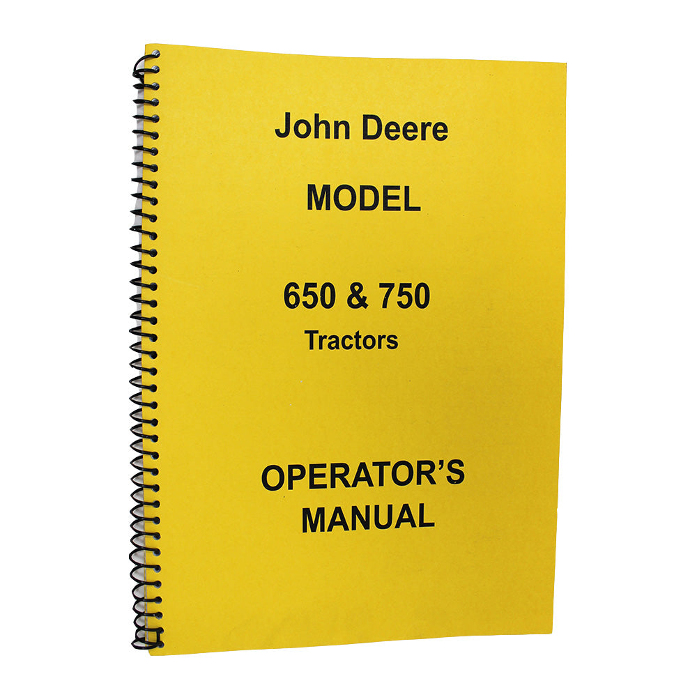 Operators Manual Fits John Deere Replaces JD-O-OMRW15455