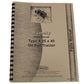 Rumely 25 40 X Oil Pull Tractor Parts Manual Catalog