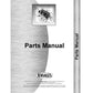 Parts Manual Fits Universal Products Replaces 18048