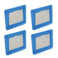 Qty 4: Air Filter Fits MTD Replaces 1759330