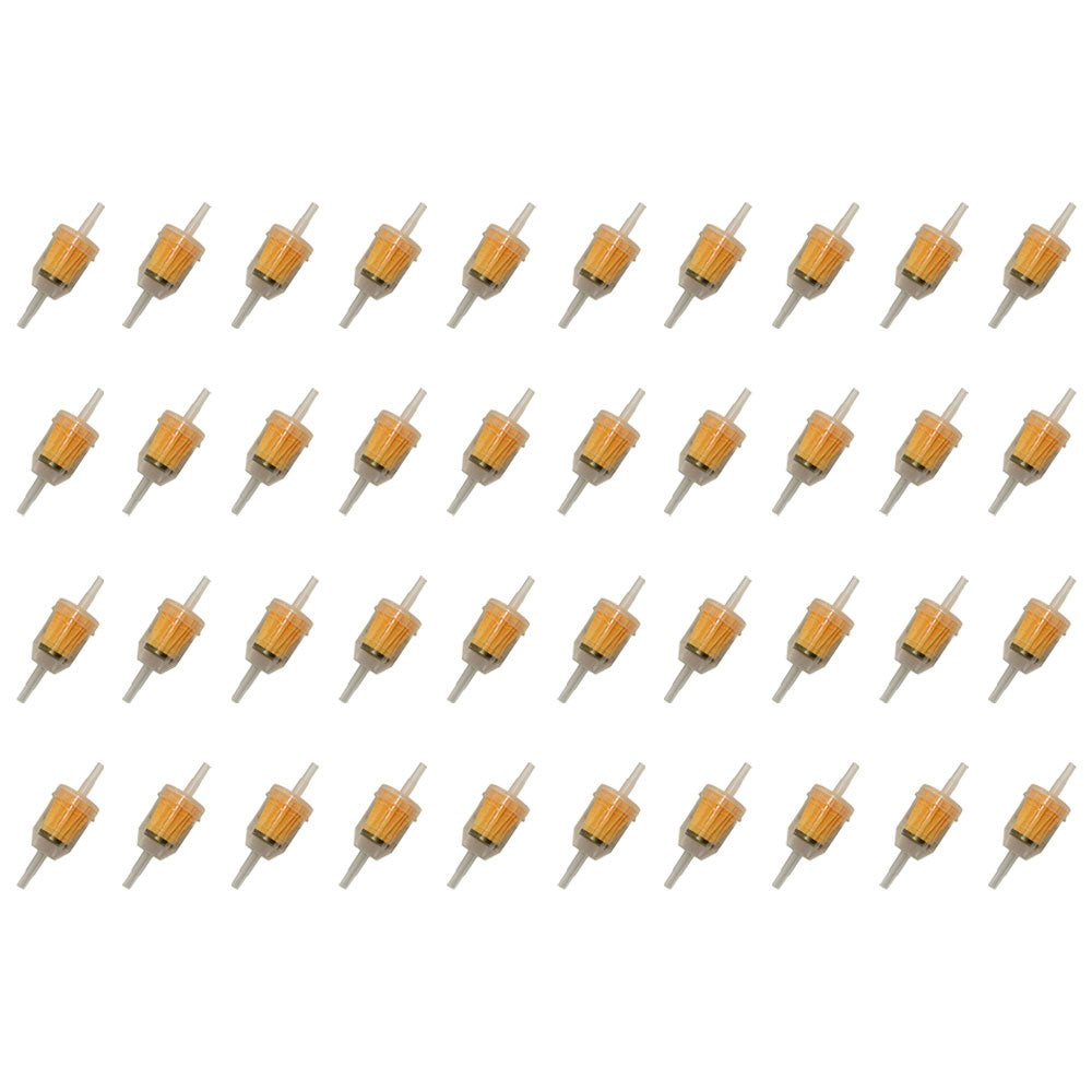 (40) Fuel Filters FF5480 Universal Fit 1/4 In. x 5/16 In. Fits Kohler 25 050 03