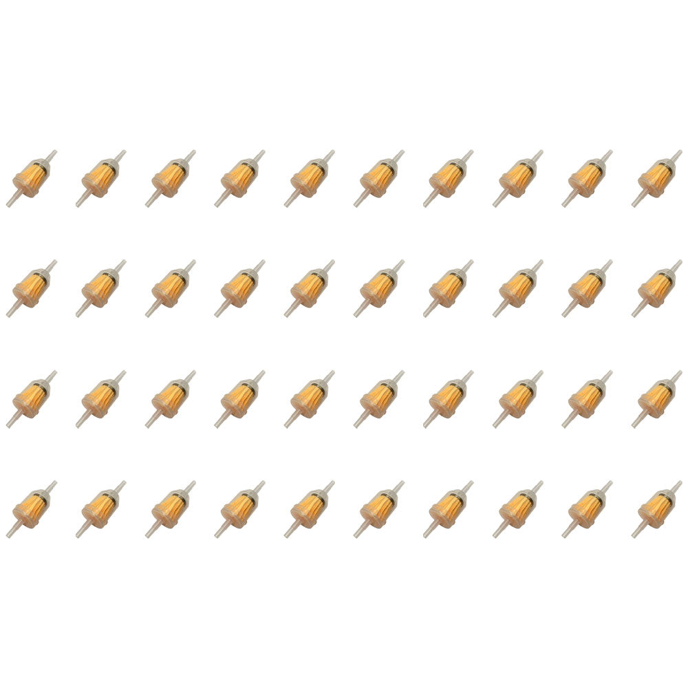 (40) Fuel Filters FF5480 Universal Fit 1/4 In. x 5/16 In. Fits Kohler 25 050 03