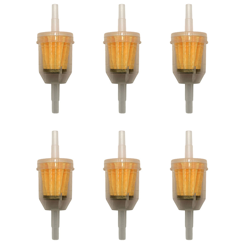 (6-Pack) FUEL FILTERS Fits John Deere AM116304 AM1163041 GY20709 AM107871