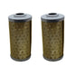 Two (2) Fuel Filters Fits Kubota M6040 M9000 M96S 121850-55710 15831-43380