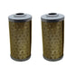 Qty 2: Fuel Filters Fits Kubota Replaces 121850-55710