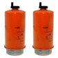 2 Fuel Filters Fits John Deere C230 C240 C440 R230 S540 S550 T550 RE522878