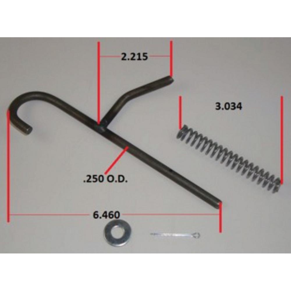 New Hood J-Hook Hardware Kit Fits Case-IH Tractor Models A B C 100 130 200 +