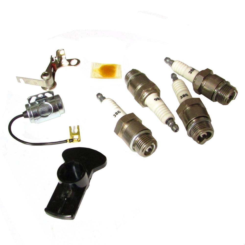 Ignition Tune Up Kit W/ Plugs Fits Massey Harris  20 30 33 333 44 444 55 555 +