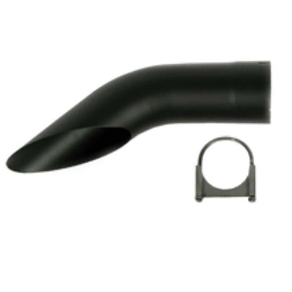 R7084 Curved Exhaust Extender - 3 3/4" Fits Ford