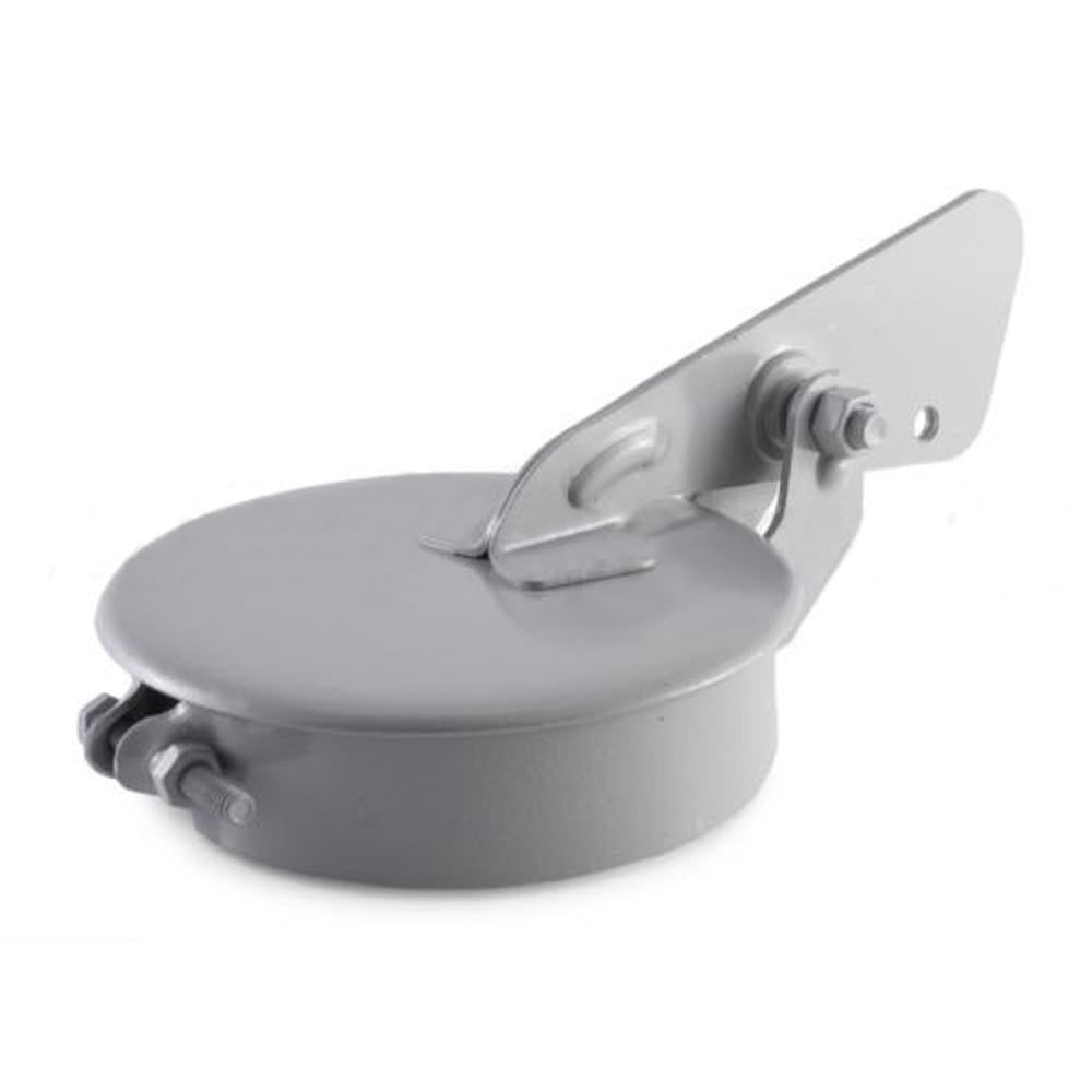 5" Inch Tractor Exhaust Weather Cap Rain Flap Muffler Cover 5" (Gray)