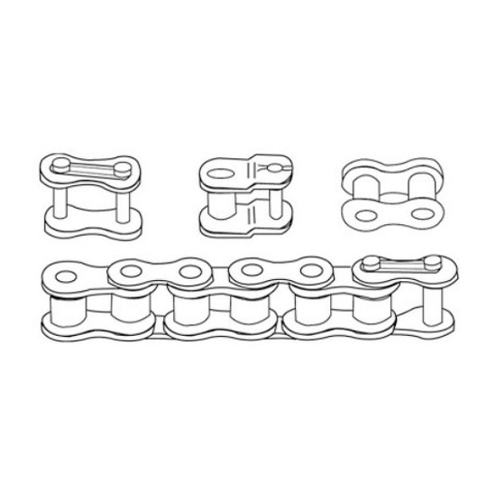 RC41X50IMP 50ft (Import) 41 Roller Chain with 1/2" Pitch Length & 1/4" Width