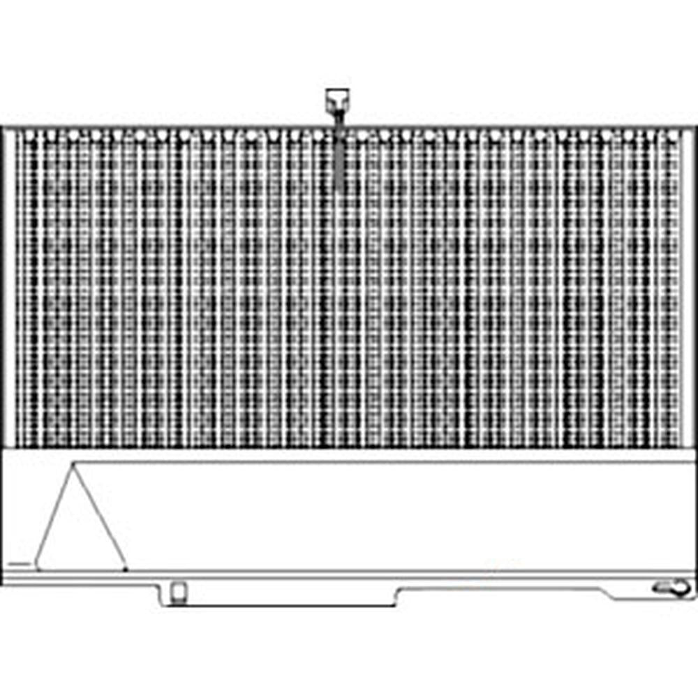 Side Screen - RH Fits John Deere 4555 4560 4650 4755 4760 4850 4955 4960 RE12881