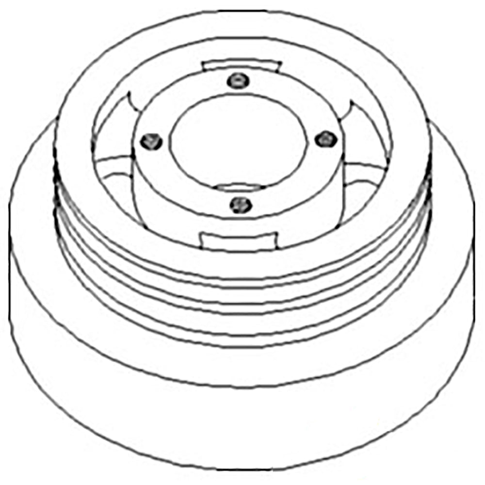 WN-RE15018-PEX Damper Pulley Fits John Deere 4050 4055 4250 4255 4450 4455 4555