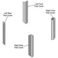 A-CPK420-AI Corner Post Upholstery Kit, Tan