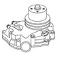 RE16666: Water Pump w/Pulley Fits John Deere 4.239T 4.239D 315D 310D