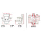 Yellow Big Boy Seat FF Fits Universal Products Replaces 1044926