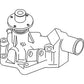NEW Water Pump Fits John Deere Tractor 302 6000 2020 2040 2240 2440 2420